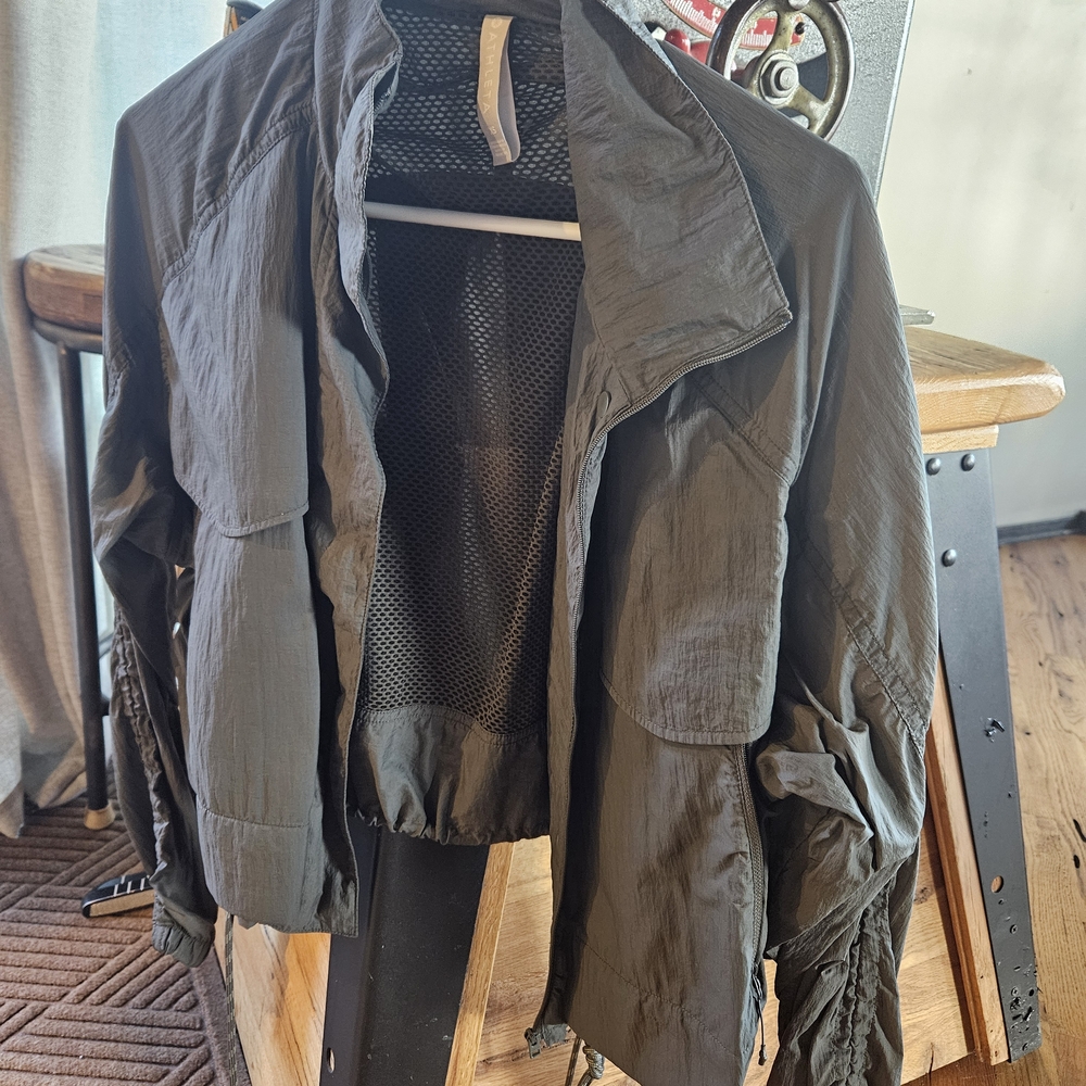 Athleta Dark Green Lightweight Jacket